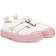 Novesta Kid's Star Master Velcro Sneakers - Off White/Pink