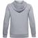 Under Armour Boy's Rival Cotton Hoodie - Mod Gray Light Heather/Black (1357591-011)