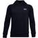 Under Armour Boy's Rival Cotton Hoodie - Black/Onyx White (1357591-001)