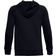 Under Armour Boy's Rival Cotton Hoodie - Black/Onyx White (1357591-001)