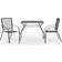 vidaXL 3074484 Patio Dining Set, 1 Table incl. 2 Chairs