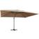 vidaXL Cantilever Umbrella with LED Lights 300cm