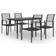 vidaXL 3060257 Patio Dining Set, 1 Table incl. 4 Chairs