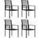 vidaXL 3060257 Patio Dining Set, 1 Table incl. 4 Chairs