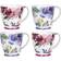 Waterside Jumbo Floral Mug 4pcs