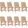 vidaXL 3072806 8-pack Garden Dining Chair