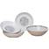 Waterside Italian Script Soup Bowl 5pcs