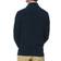 Gant Cotton Pique Full Zip Sweater - Evening Blue