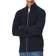 NN07 Luis Full Zip Sweater - Navy Blue