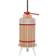 vidaXL Fruit and Wine Press with Cloth Bag Kitchenware