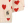 Mini Rodini Hearts Fleece Jacket - Off White (2171013011)