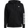 Adidas Women's Essentials Logo Full Zip Hoodie Plus Size - Black/White