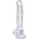 Pipedream King Cock Clear 8" Cock with Balls