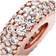 Pandora Sparkle Spacer Charm - Rose Gold/Transparent