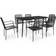 vidaXL 48570 Patio Dining Set, 1 Table incl. 6 Chairs