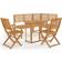 vidaXL 3057863 Bistro Set, 1 Table incl. 2 Chairs & 1 Sofas