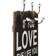 vidaXL Love Life Coat Hook 40cm