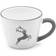 Gmundner Deer Ruby Coffee Cup 6cl