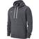 Nike Fleece Pullover Hoodie Unisex - Charcoal Heather/Anthracite/White