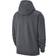 Nike Fleece Pullover Hoodie Unisex - Charcoal Heather/Anthracite/White