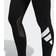 adidas Techfit Logo Long Leggings Women - Black/White