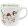 Royal Worcester Wrendale Designs One Snowy Day Birds Mug 31cl