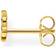 Thomas Sabo Charm Club Single Star Pin Earring - Gold