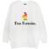 Fortnite Girl's Llama Rainbow Sweatshirt - White