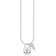 Thomas Sabo Lock with Key Necklace - Silver/Transparent