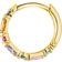 Thomas Sabo Charm Club Single Hoop - Gold/Multicolour