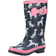 Cotswold Spot Wellington Boots - Navy