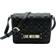 Love Moschino Shiny Quilted Shoulder Bag - Black