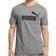 Puma Essentials Logo T-shirt - Medium Gray Heather