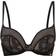 Gossard Femme Padded Plunge Bra - Black