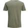 Jack & Jones Split Neck T-shirt - Green/Dusky Green