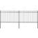 vidaXL Garden Fence with Spear Top 340x170cm