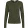 Saint Tropez Mila Knitted Cardigan - Army Green Melange