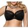 Gorsenia Blanca K357 Half Padded Bra - Black