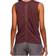 Nike Dri-FIT Run Division Running Vest Women - Dark Wine/Black/Reflective Silver