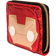 Loungefly Ironman Head Zip Around Wallet - Red