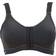 Anita Frontline Open Front Closure Sports Bra - Black