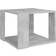 vidaXL Engineered Wood Concrete Grey Coffee Table 40x40cm