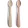 Mushie Silicone Feeding Spoons 2-pack