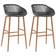 vidaXL - Bar Stool 95.5cm 2pcs