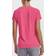 Under Armour Tech V Neck T-shirt Women - Cerise/Metallic Silver