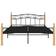 vidaXL Bed Frame Metal Solid 90cm 140X200cm