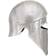 vidaXL Greek Warrior Helmet Antique Replica Larp Silver Steel