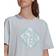 Adidas Women Five Ten Cropped Graphic T-shirt - Halo Blue