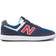 New Balance 574 - Navy with Red