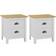 vidaXL Hill Range Bedside Table 35x46cm